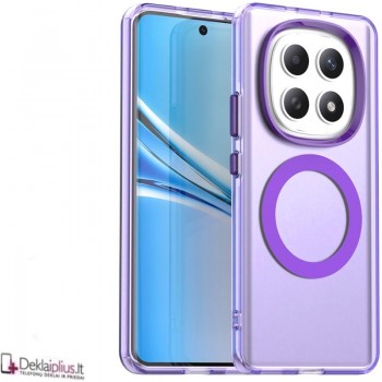 Smūgiams atsparus dėklas su magsafe - violetinis (Xiaomi Redmi Note 15 5G/4G/Poco M8 5G) Smūgiams atsparus dėklas su magsafe - violetinis (Xiaomi Redmi Note 15 5G/4G/Poco M8 5G)